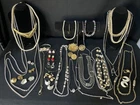 Vintage Estate Signed Costume Jewelry Lot 39 Pieces Trifari Napier Sarah Coro