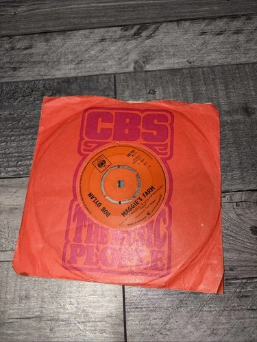 Bob Dylan - Maggie’s Farm - 7” Vinyl Record Single - 1965 CBS UK 1st Press Folk