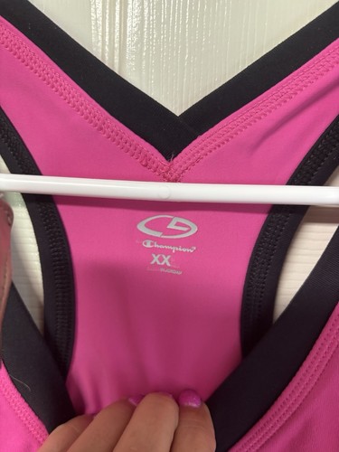 Champion Pink RacerBack Tank w/built In Bra. XXL - Picture 5 of 10
