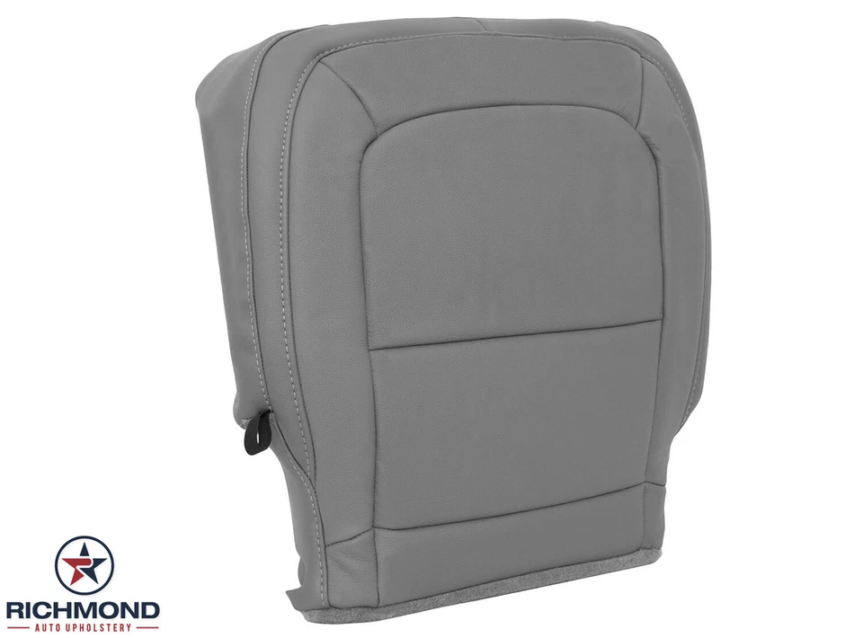 2020 2021 GMC Canyon Work Truck W/T - Driver Side Bottom Vinyl Seat Cover Gray - Image 2 of 4