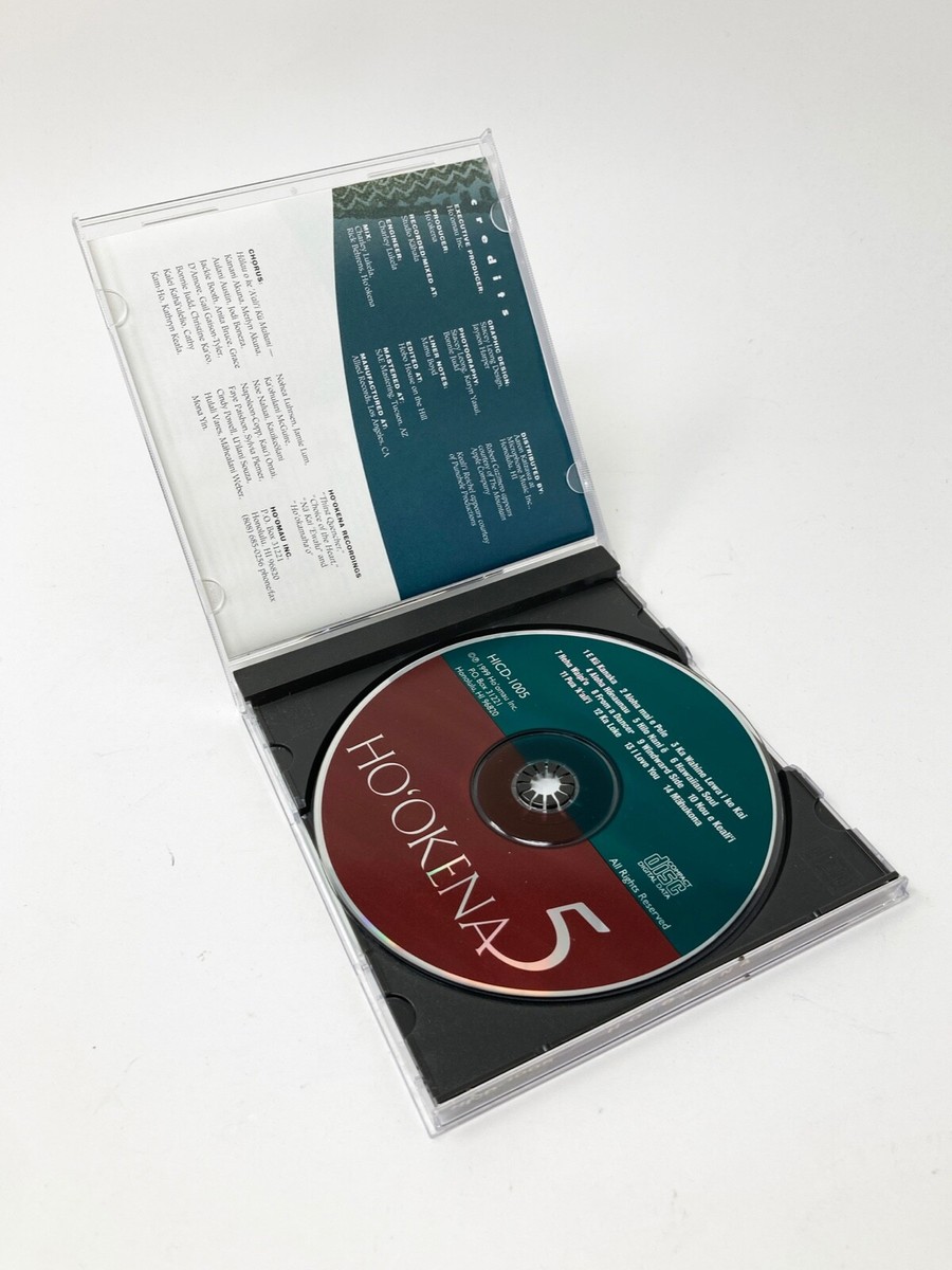 Ho'okena 5 CD RARE 1999 Hawaii Release Signed by 9 Band
