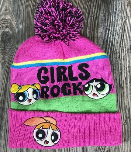 Powerpuff Girls Beanie Hat Girls Rock 
