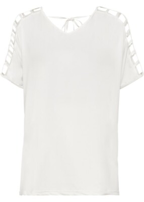 TRAUMHAFTES LONG SHIRT MIT CUT OUTS IM SUPER DESIGN GR.40/42 NEU -8262