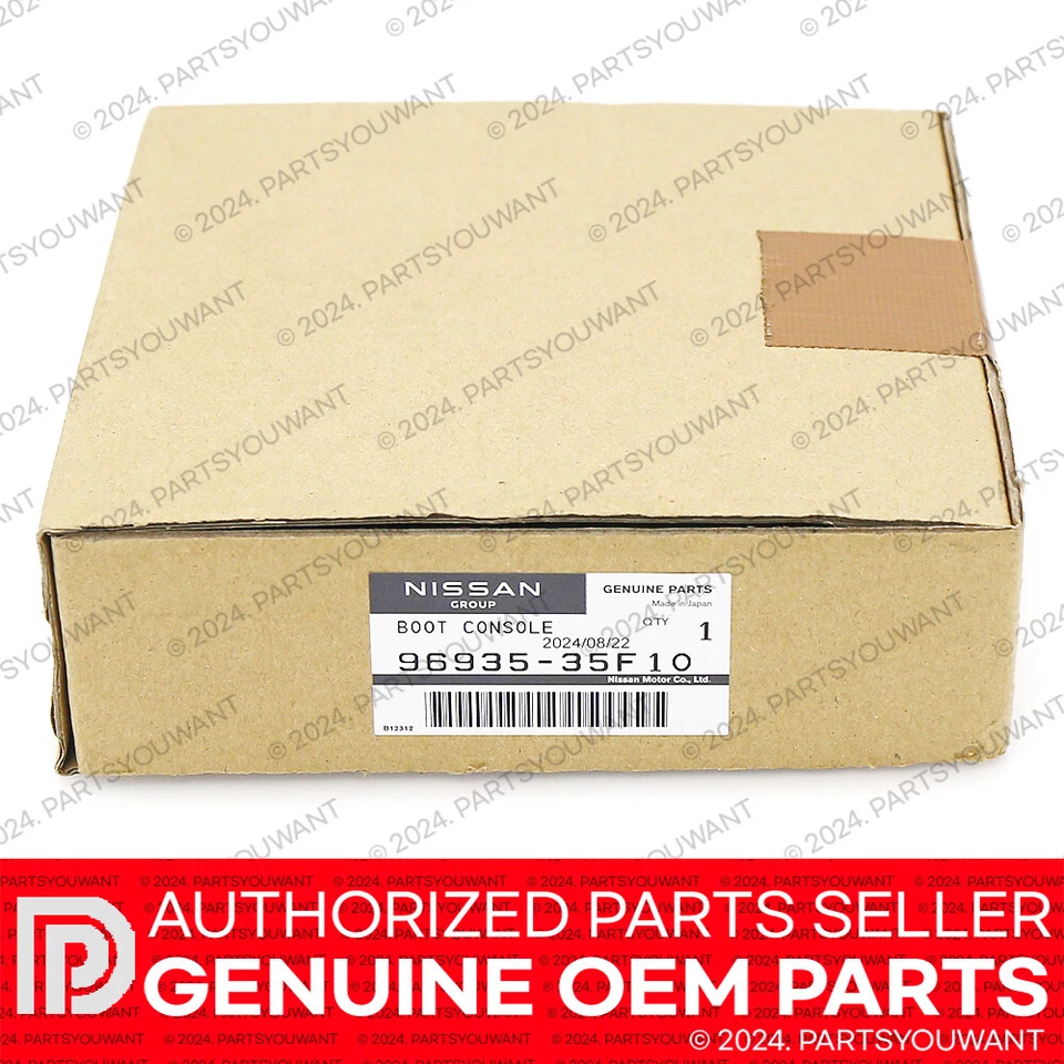 GENUINA Nissan 240SX 180SX S13 JDM Manual Cuero Cambio Bota Consola 96935-35F10 Foto 2 de 4