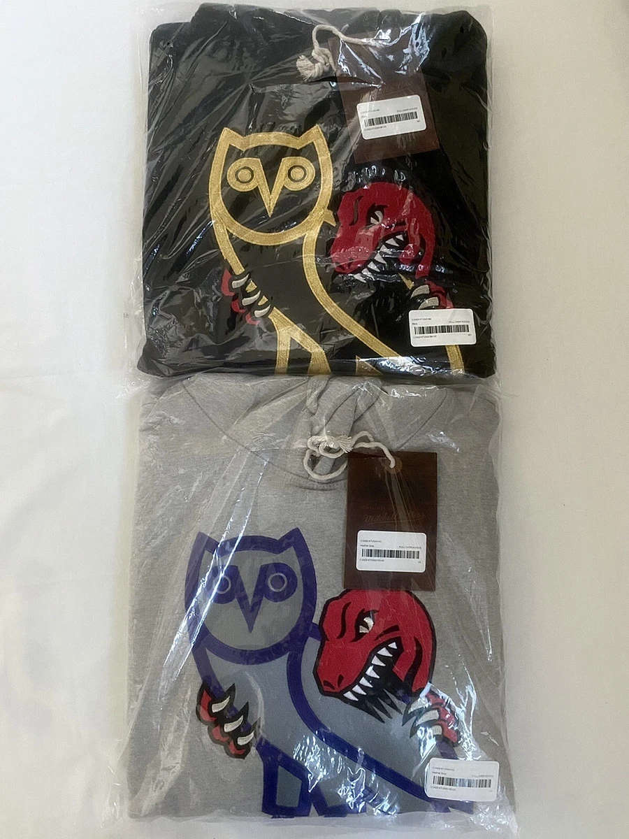 OVO Mitchell And Ness '95 Raptors Hoodie Purple Men's - FW22 - US