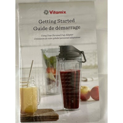 Vitamix Getting Started Guide de demarrage personal cup manual NEW SEALED