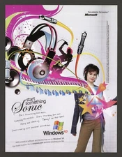 Microsoft Windows XP Operating System PC Promo Ad Art Print Poster - Glossy (B)