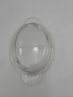 Pyrex P-14-C Clear Glass Small Oval Replacement Lid Casserole Dish