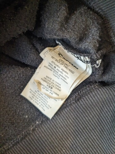 RIP CURL WET SUITS TORQUAY TRESTLES HOSSEGOR SURF SURFING BLACK HOODIE - Picture 7 of 9