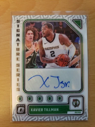 2023-24 Panini Donruss Optic Xavier Tillman Signature Series Auto !