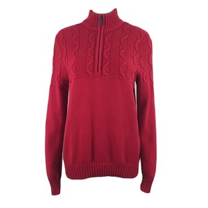 izod red sweater