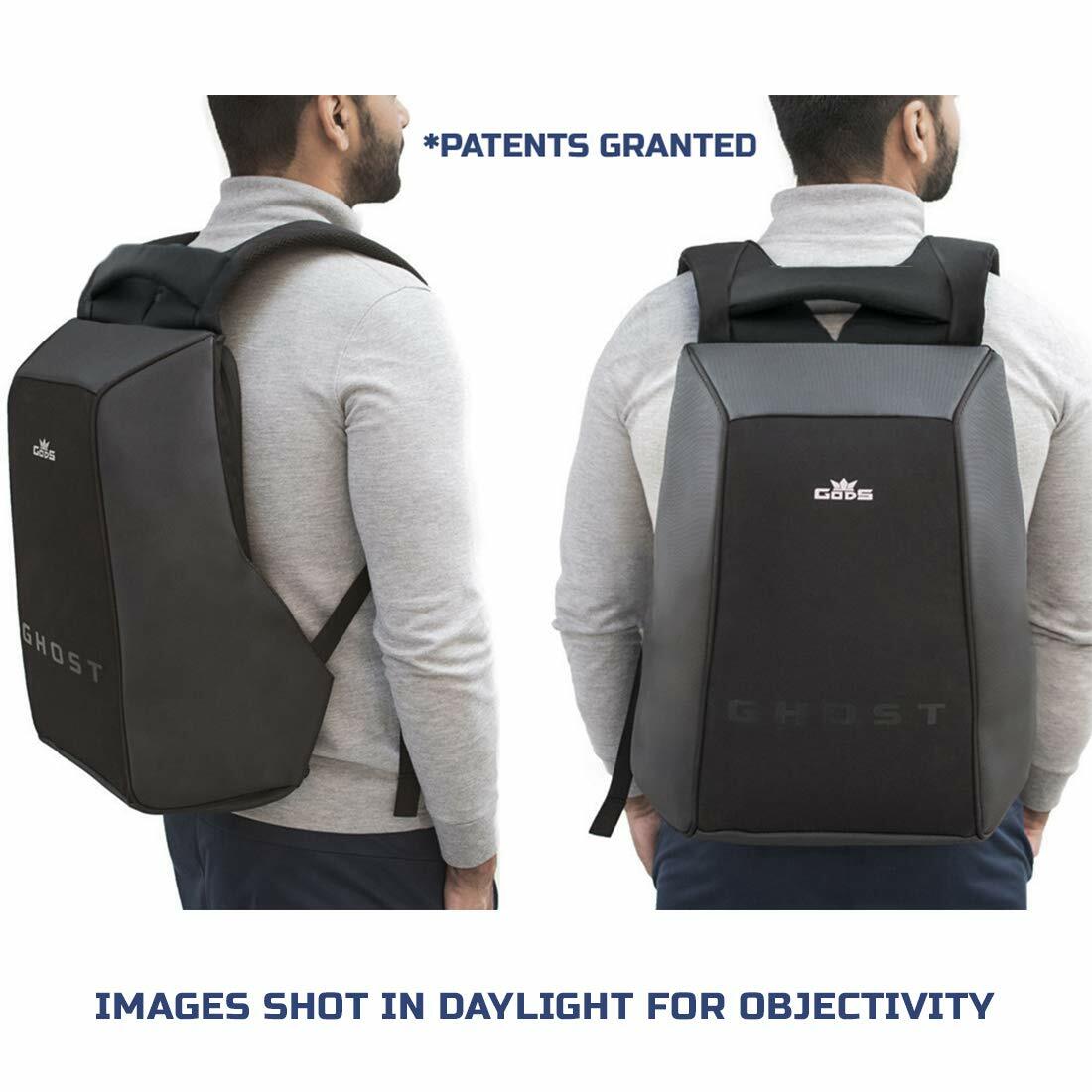 gods ghost anti theft laptop backpack