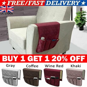 Storage Sofa Chair Armchair Waterproof Organizer Remote Control Holder 5 Pockets Ebay