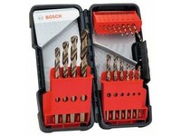 Bosch 18Tlg. Toughbox Metallbohrer-Set Hss-Co, Din 338, 135°