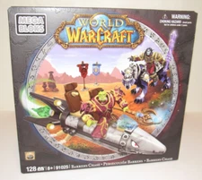 World of Warcraft 91025 Mega Bloks Barrens Chase Set Orc & Human Minifigures NEW