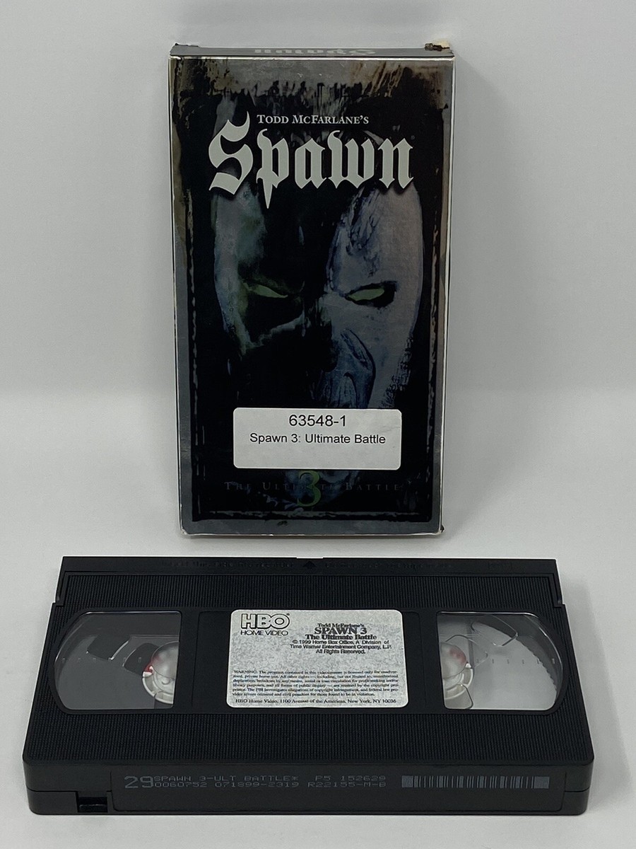 Spawn 3 The Ultimate Battle Todd McFarlane Horror (VHS