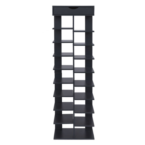 10 Tier Vertical Shoe Rack, Free Standing Shoe Storage Rack, Modern Shoe Rack - Picture 11 of 21