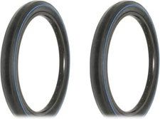 Two bike Tire 20 x 2.125 Black Blue Line Side Wall R-4127.