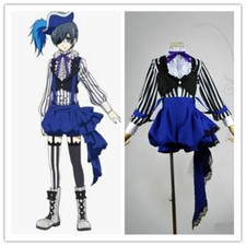 Black Butler Kuroshitsuji Ciel Phantomhive Suit with Hat Cosplay Costume