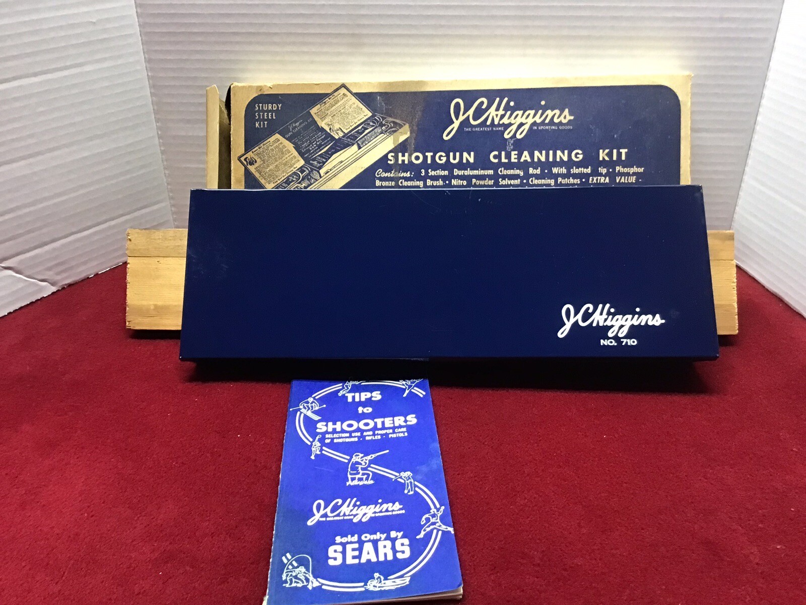 Vintage J C Higgins Gun Cleaning Kit With Original Box. eBay