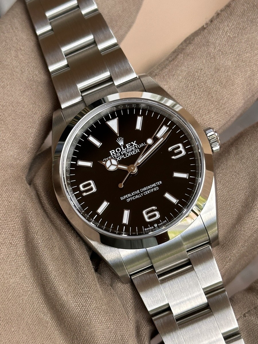 Rolex Explorer I 36mm 124270 Pre-Owned 2023 Full Kit | eBay Rolex Explorer I 36mm 124270 Pre-Owned 2023 Full Kit | eBay