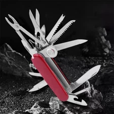 17 in 1 multifunctional tool, outdoor survival tool, classic folding knife