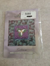 McKENNA RYAN Quilt Pattern TRILLIUM Petals of my Heart Wildflower Collection NEW