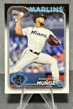 2024 Topps Update Roddery Munoz RC #US322 Miami Marlins Rookie