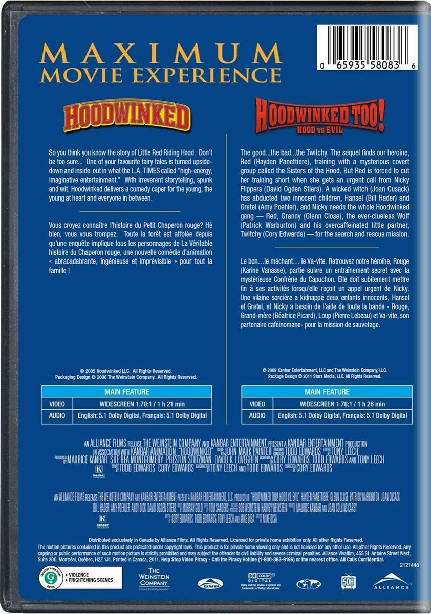 Hoodwinked / Hoodwinked Too (Bilingual Double Feature Hoodwinked / Hoodwinked Too (Bilingual Double Feature