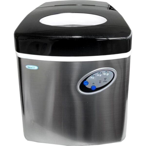 Insignia-44 Lb Portable Nugget Icemaker with Auto Shut-Off-Stainless NS-IMN44SS2