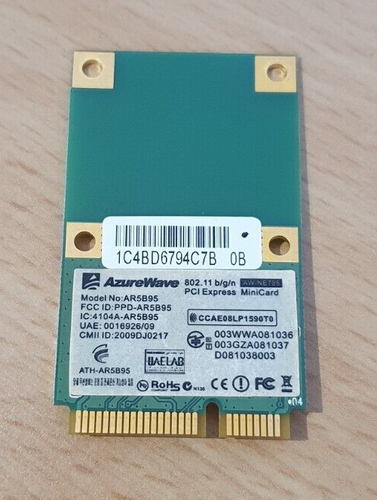 Carte wifi model AR5B95 Asus X8AAB Carte wifi model AR5B95 Asus X8AAB