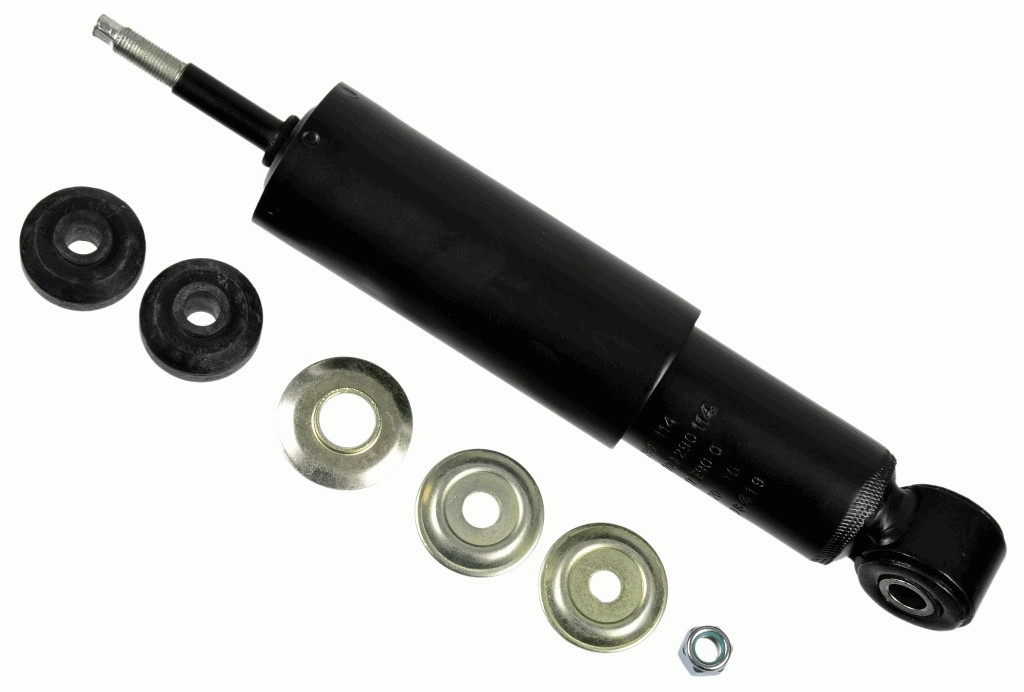Amortisseur SACHS 290 114 à double tube pour stabiliser la tenue de route sous lourde charge