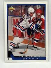 1993-94 Upper Deck Joby Messier Rookie New York Rangers #73