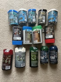 Lot of 14 LEGO Bionicle with canisters & instructions (READ Desc for details)