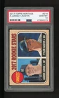 2017 Topps Heritage AARON JUDGE #214 ROOKIE STARS w/ Tyler Austin PSA 10 Gem!