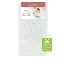 Babyletto Pure Core Mini Crib Mattress Non-Toxic with Hybrid Cover 23.5" x 37.5"