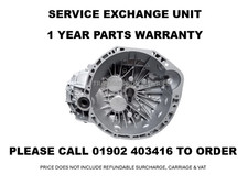 Renault Vauxhall Nissan PF6 FWD Gearbox 6 Speed - 1 YEAR PARTS WARRANTY