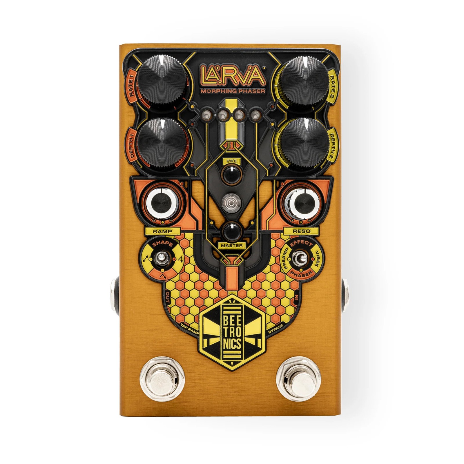 Beetronics Larva Morphing Phaser ФазерВибратоПедаль эффектов предусилителя 39990₽