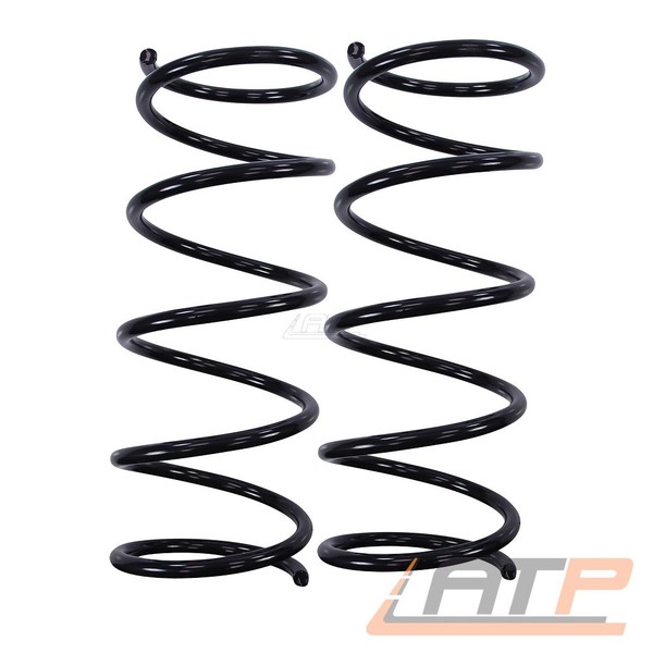 2X Feder Federn Fahrwerksfeder Fahrwerksfedern Vorn FÜR Ford Focus 1 1.8 99-04-image
