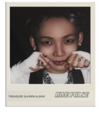 TREASURE 3RD MINI ALBUM LOVE PULSE ALBUM PHOTOCARD OFFICIAL POB