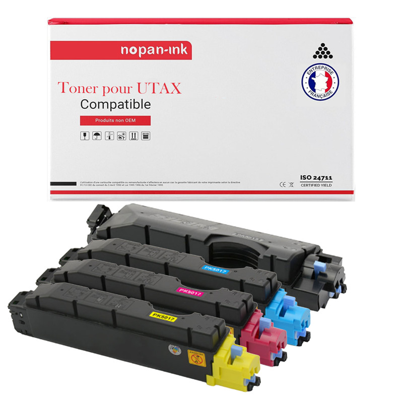 Toner UTAX PK-5017PK4 multicolor pour les impressions de bureau