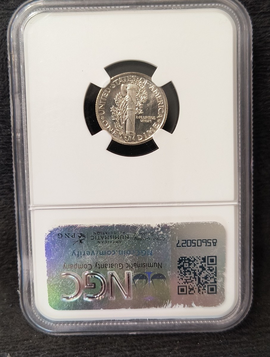 1941-S MERCURY DIME NGC MS-67FB PL 10C SILVER FULL BANDS PL PROOF