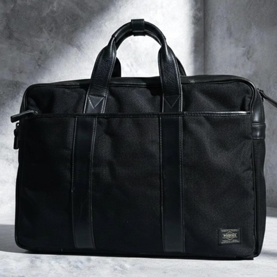 #ad PORTER yoshida bag Tote briefcase business black men#x27;s vintage rare Authentic $148.50