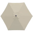 7.5ft Replacement Cover 6 Ribs Market Patio Umbrella Canopy Covers (CANOPY ONLY)