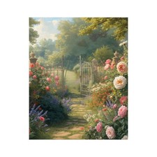 Diamond Painting Kit Cottage Garden 16x20 DIY Full Drill Craft Art Kit