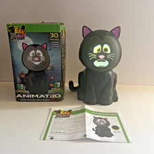 ANIMAT3D Eek the Cat Talking Animated Black Cat w/Builtin Projector&Speaker