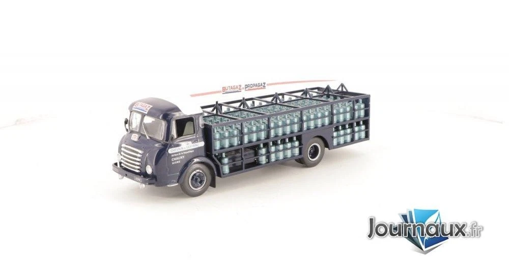 Miniature Saviem Proto SM8 F.P.T.L Metz - Camion De Pompiers 1967 - Échelle 1:50 - Résine