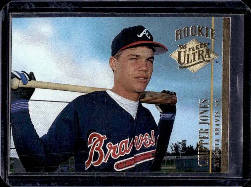 Chipper Jones trading card