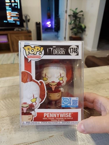 Funko Pop Television IT Welcome to Derry Pennywise 1748 With Protector
