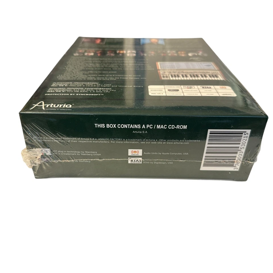 Arturia - Analog Factory 2.0 Vintage Software Synthesizer New PC/MAC - Image 3 of 3